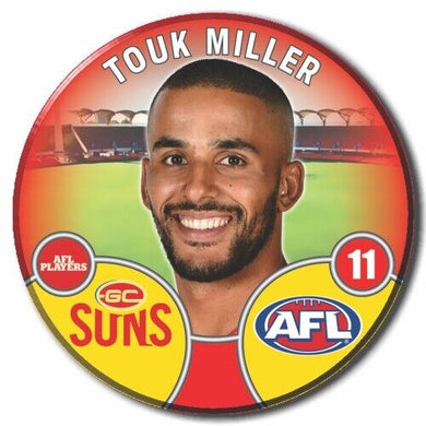 2022 AFL Gold Coast Suns - MILLER, Touk