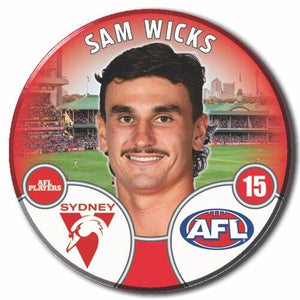 2022 AFL Sydney Swans - WICKS, Sam