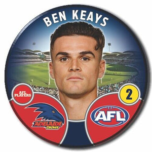 2022 AFL Adelaide Crows - KEAYS, Ben
