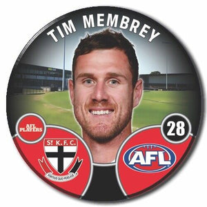 2022 AFL St Kilda - MEMBREY, Tim