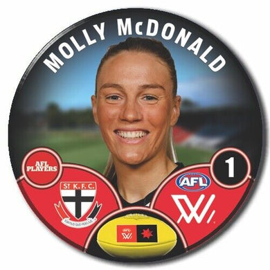 AFLW S8 St Kilda Football Club - McDONALD, Molly
