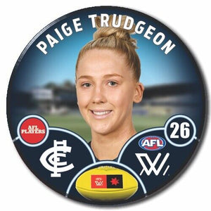 AFLW S8 Carlton Football Club - TRUDGEON, Paige