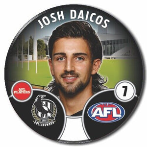 2022 AFL Collingwood - DAICOS, Josh