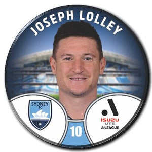 ISUZU UTE A-LEAGUE - SYDNEY FC - LOLLEY, Joseph