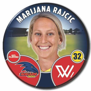 2022 AFLW Adelaide Player Badge - RAJCIC, Marijana