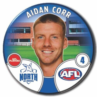 2022 AFL North Melbourne - CORR, Aidan