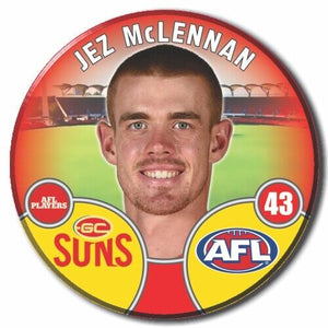 2022 AFL Gold Coast Suns - McLENNAN, Jez