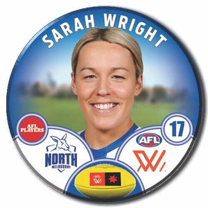 AFLW S8 North Melbourne Football Club - WRIGHT, Sarah