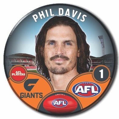 2023 AFL GWS Giants Football Club - DAVIS, Phil