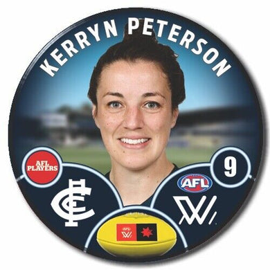 AFLW S8 Carlton Football Club - PETERSON, Kerryn
