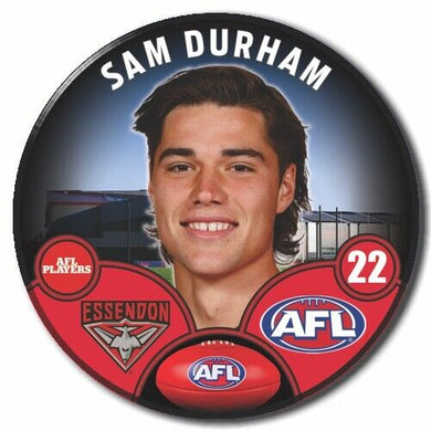 2023 AFL Essendon Football Club - DURHAM, Sam