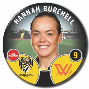 2022 AFLW Richmond Player Badge - BURCHELL, Hannah