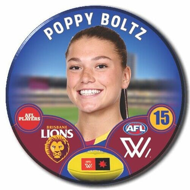AFLW S8 Brisbane Lions Football Club - BOLTZ, Poppy