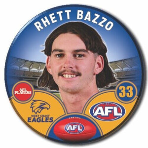 2023 AFL West Coast Eagles Football Club - BAZZO, Rhett