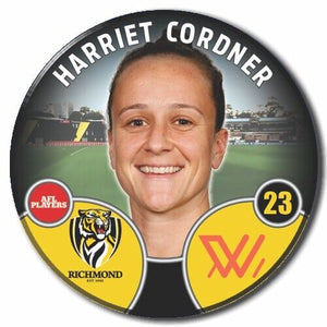 2022 AFLW Richmond Player Badge - CORDNER, Harriet