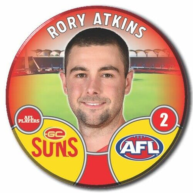 2022 AFL Gold Coast Suns - ATKINS, Rory