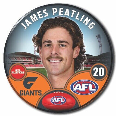 2023 AFL GWS Giants Football Club - PEATLING, James