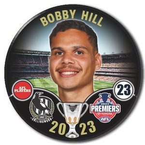 2023 AFL PREMIERS Collingwood - HILL, Bobby