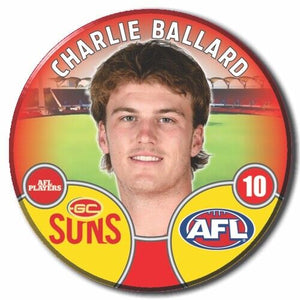 2022 AFL Gold Coast Suns - BALLARD, Charlie