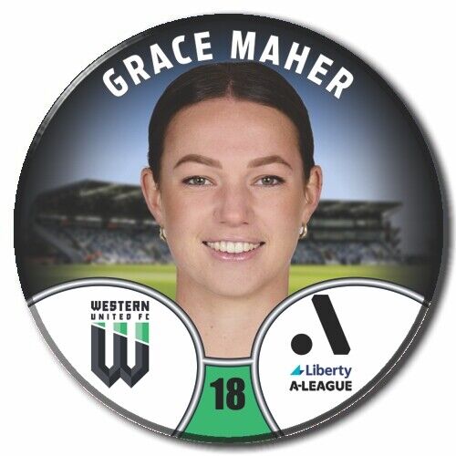 LIBERTY A-LEAGUE - WESTERN UNITED FC - MAHER, Grace