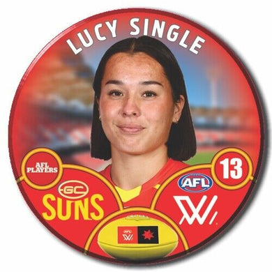 AFLW S8 Gold Coast Suns Football Club - SINGLE, Lucy
