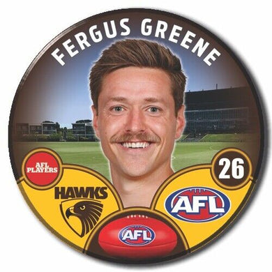 2023 AFL Hawthorn Football Club - GREENE, Fergus