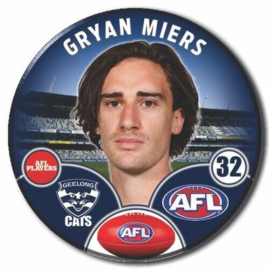 2023 AFL Geelong Football Club - MIERS, Gryan