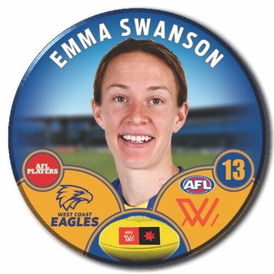 AFLW S8 West Coast Eagles Football Club - SWANSON, Emma
