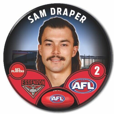 2023 AFL Essendon Football Club - DRAPER, Sam