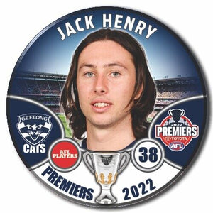 2022 AFL PREMIERS Geelong - HENRY, Jack