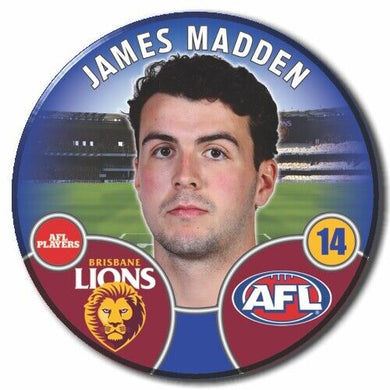 2022 AFL Brisbane Lions - MADDEN, James