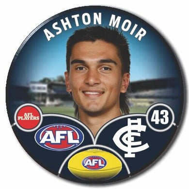 2024 AFL Carlton Football Club - MOIR, Ashton