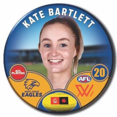 AFLW S8 West Coast Eagles Football Club - BARTLETT, Kate