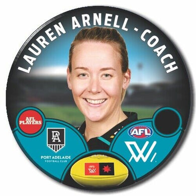 AFLW S8 Port Adelaide Football Club - AA COACH - ARNELL, Lauren