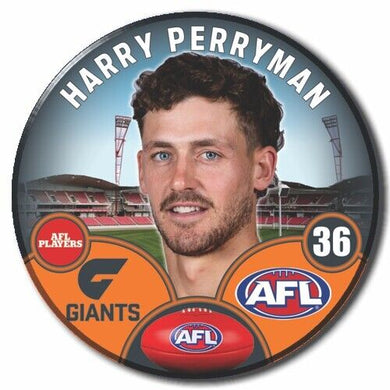 2023 AFL GWS Giants Football Club - PERRYMAN, Harry