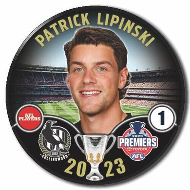 2023 AFL PREMIERS Collingwood - LIPINSKI, Patrick