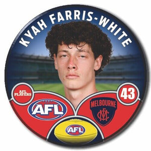 2024 AFL Melbourne Football Club - FARRIS-WHITE, Kyah