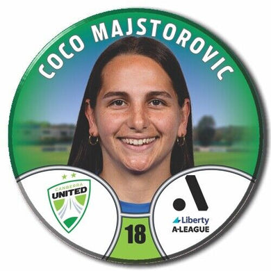 LIBERTY A-LEAGUE - CANBERRA UNITED - MAJSTOROVIC, Coco