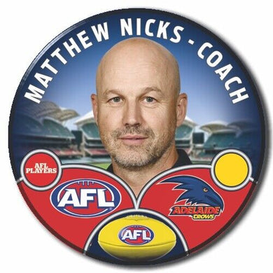 2024 AFL Adelaide Football Club - NICKS, Matthew - COACH