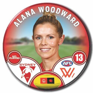 AFLW S8 Sydney Swans Football Club - WOODWARD, Alana