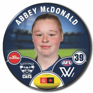 AFLW S8 Geelong Football Club - McDONALD, Abbey