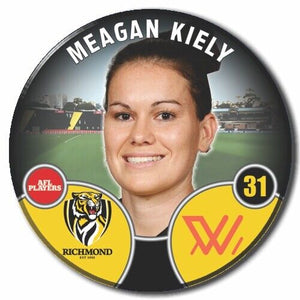 2022 AFLW Richmond Player Badge - KIELY, Meagan