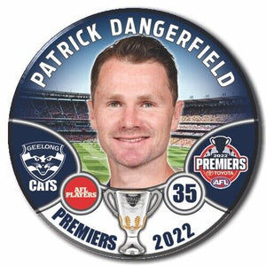 2022 AFL PREMIERS Geelong - DANGERFIELD, Patrick