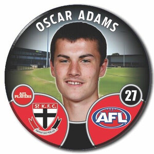 2022 AFL St Kilda - ADAMS, Oscar