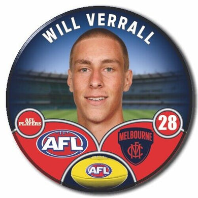 2024 AFL Melbourne Football Club - VERRALL, Will