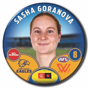 AFLW S8 West Coast Eagles Football Club - GORANOVA, Sasha