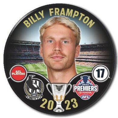 2023 AFL PREMIERS Collingwood - FRAMPTON, Billy
