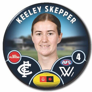 AFLW S8 Carlton Football Club - SKEPPER, Kepper