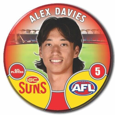2022 AFL Gold Coast Suns - DAVIES, Alex