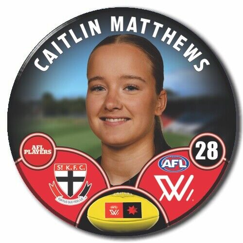 AFLW S8 St Kilda Football Club - MATTHEWS, Caitlin